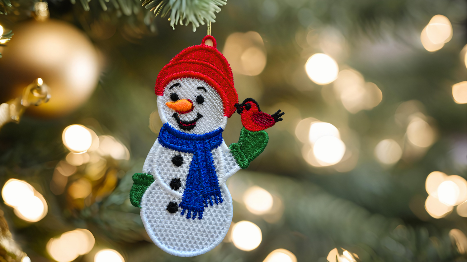 Lace Christmas Decorations