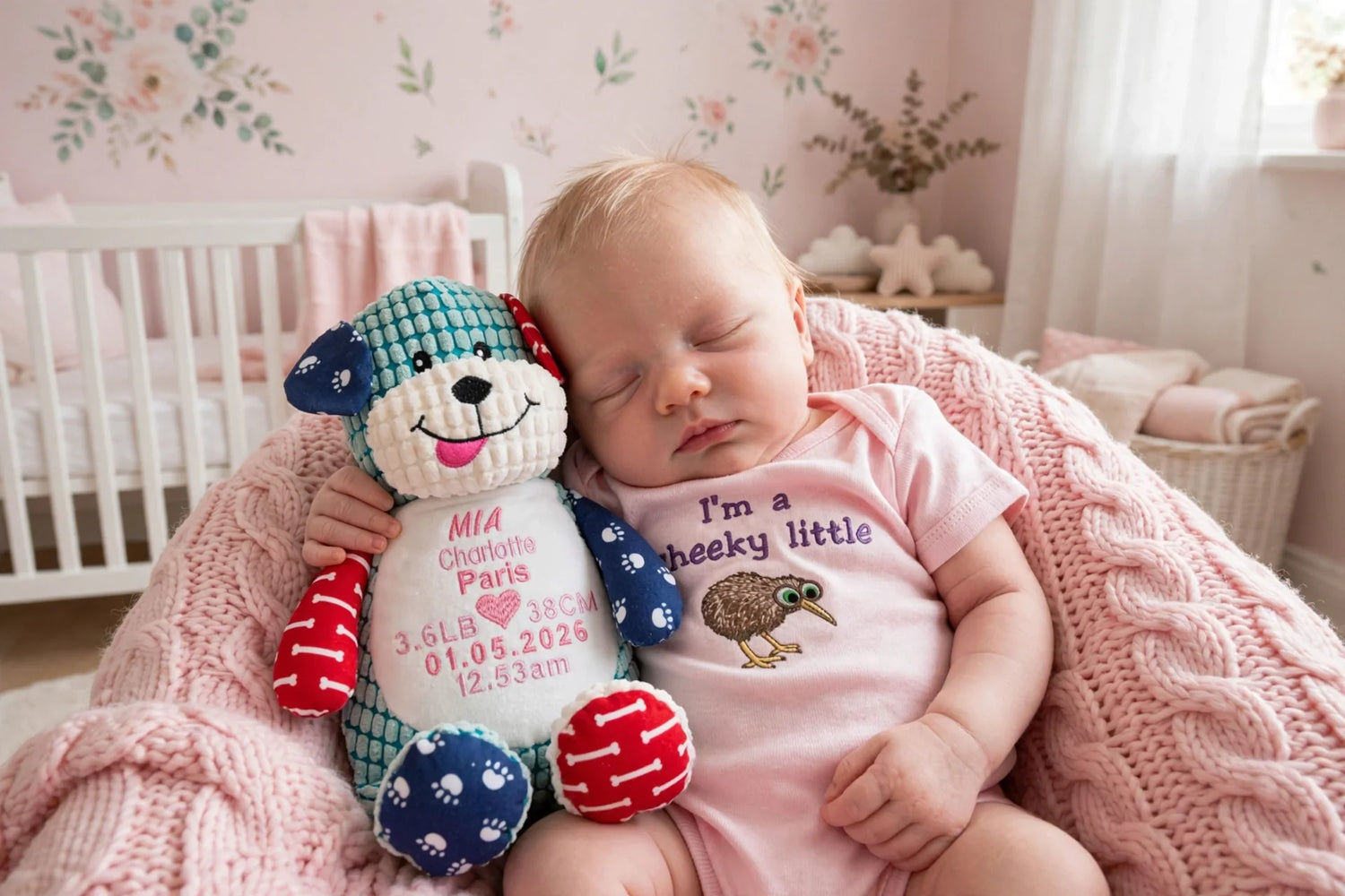 Custom Embroidered Keepsake Teddies