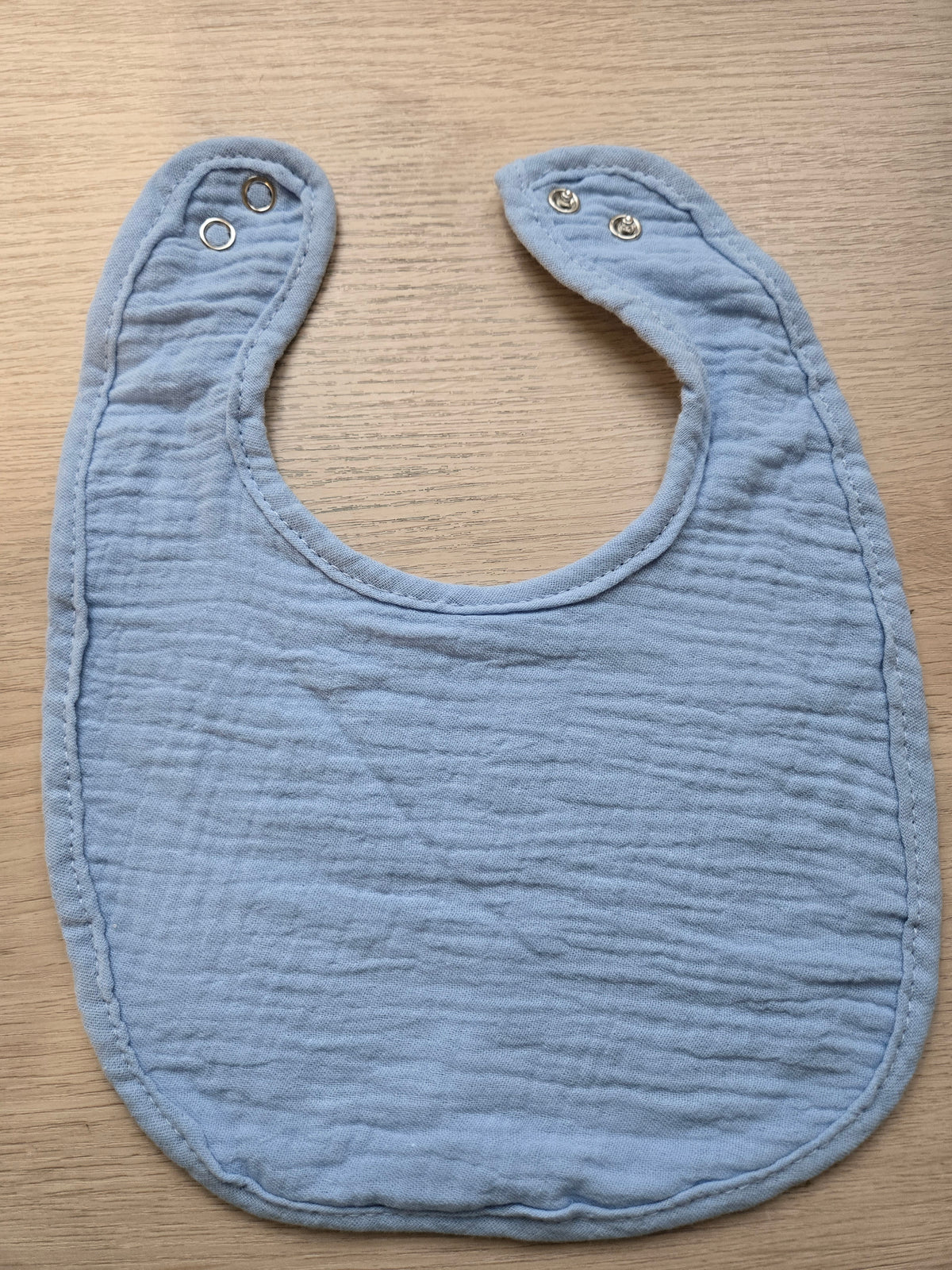 Light Blue Bib 100% Cotton