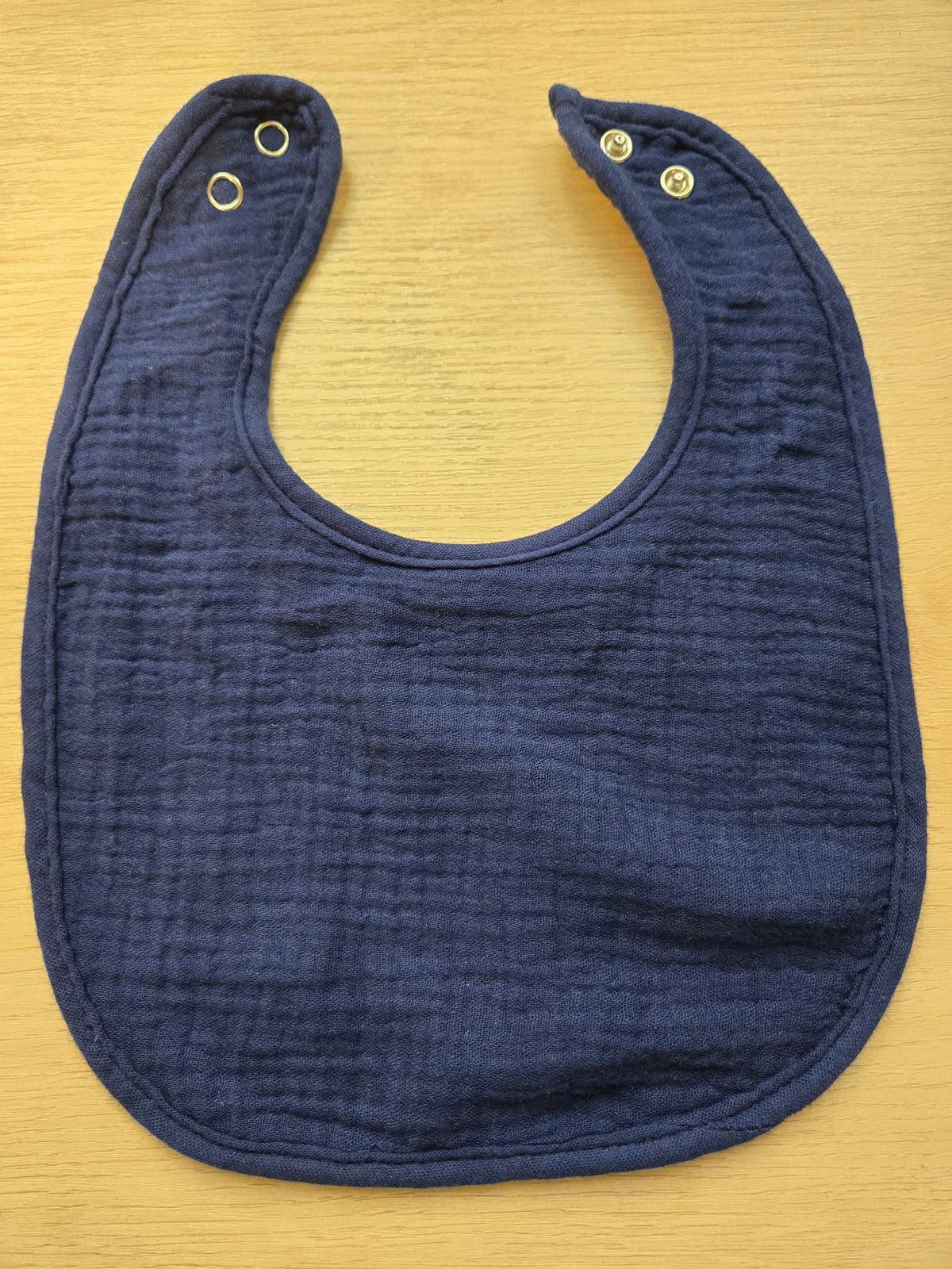 Navy Bib 100% Cotton