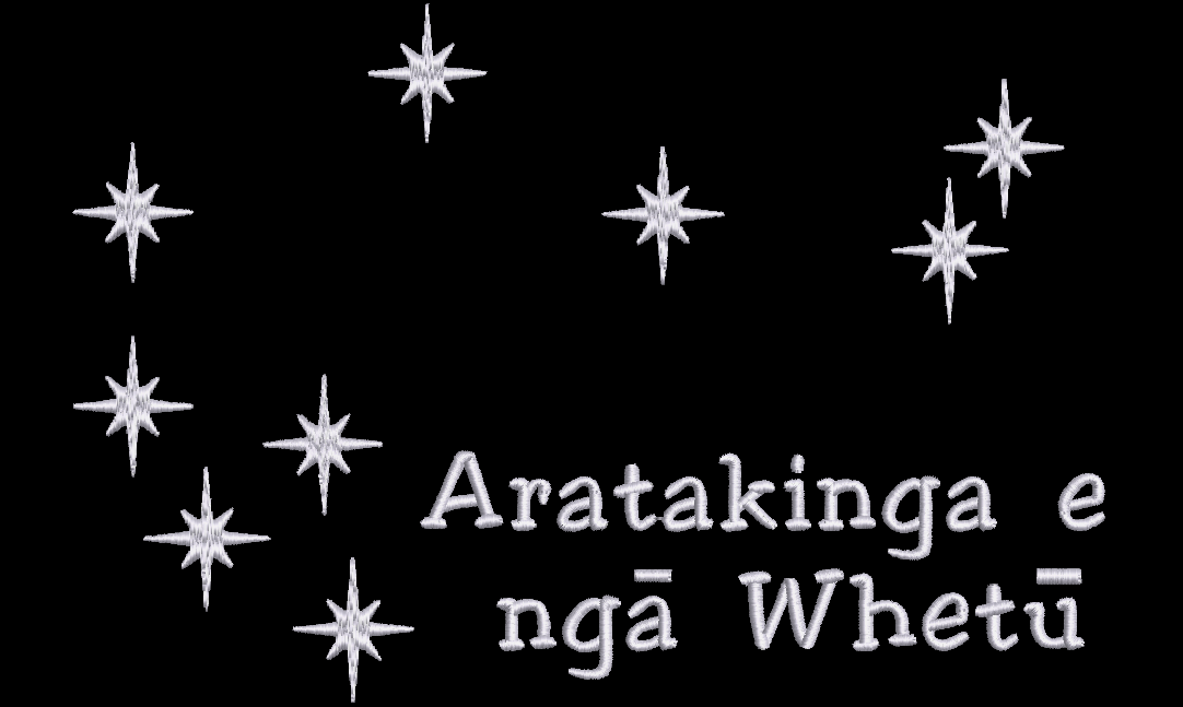 Matariki Whānau Collection |Embroidered Matariki-Guilded By the Stars (Tees & Hoodies)