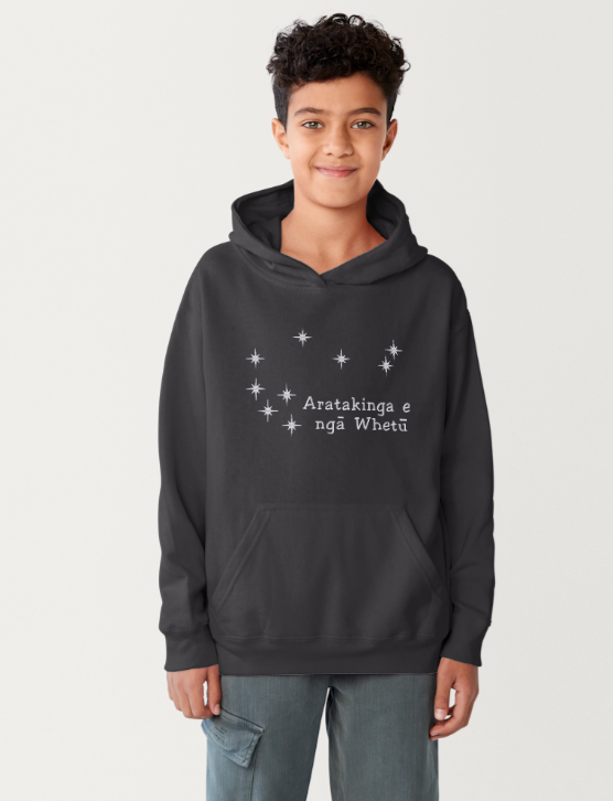 Matariki Whānau Collection |Embroidered Matariki-Guilded By the Stars (Tees & Hoodies)