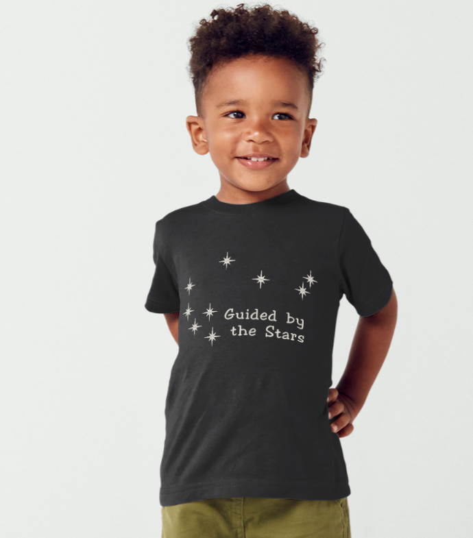 Matariki Whānau Collection |Embroidered Matariki-Guilded By the Stars (Tees & Hoodies)