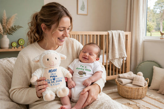 The Personalised Sheep Memory Bear