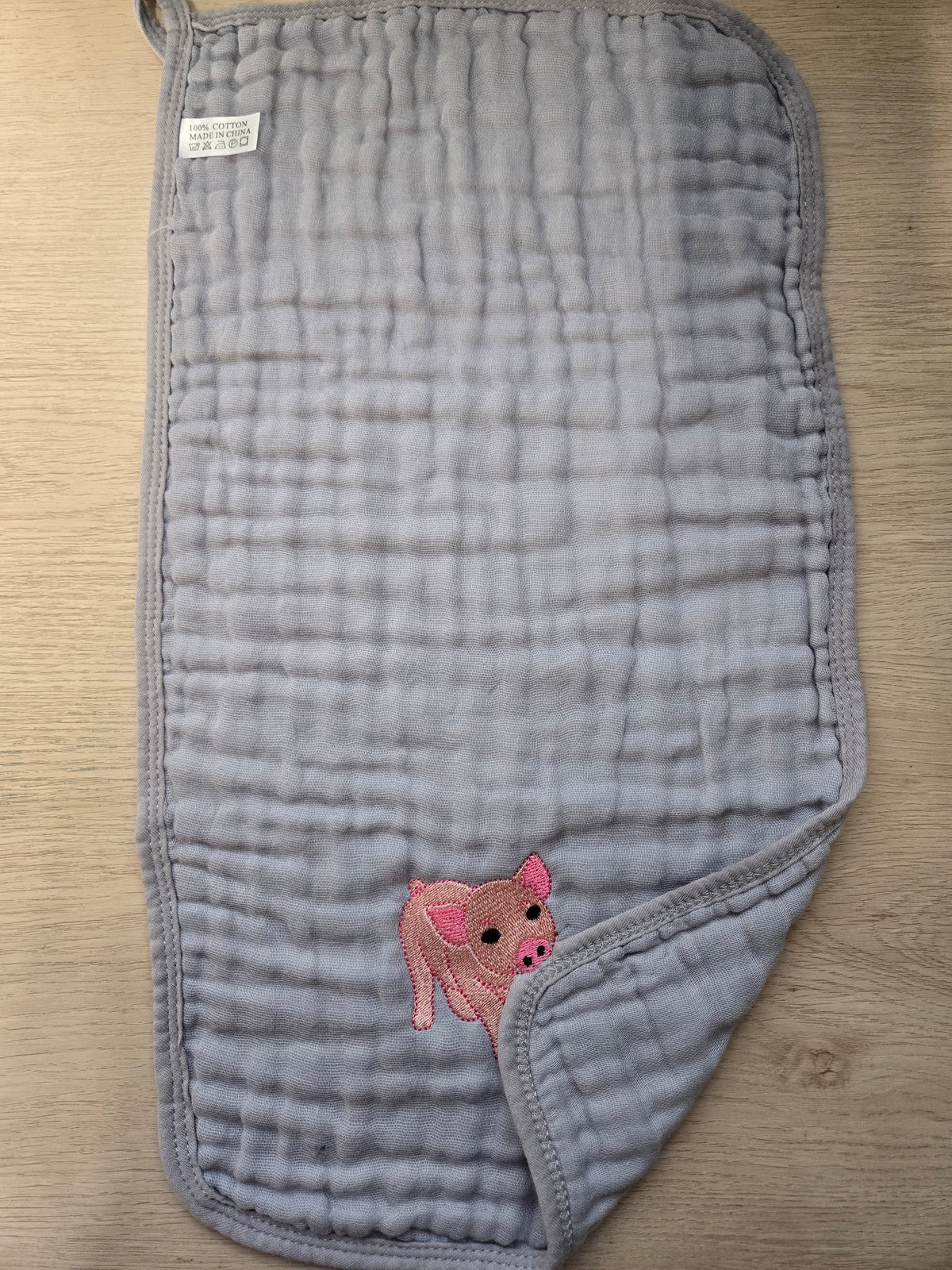 Snouting Around! The Pig "Pet Thief" Tea Towel
