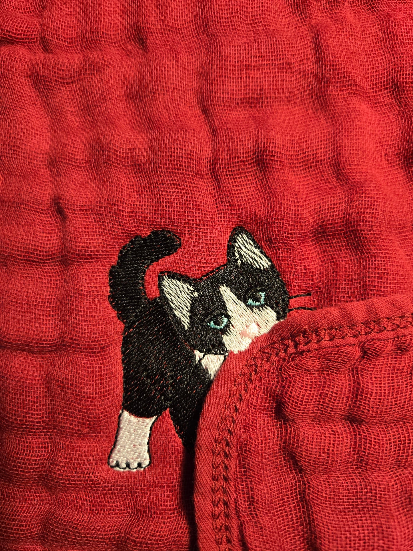 No It's Mine! The Cat Thief "Pet Thief" Tea Towel