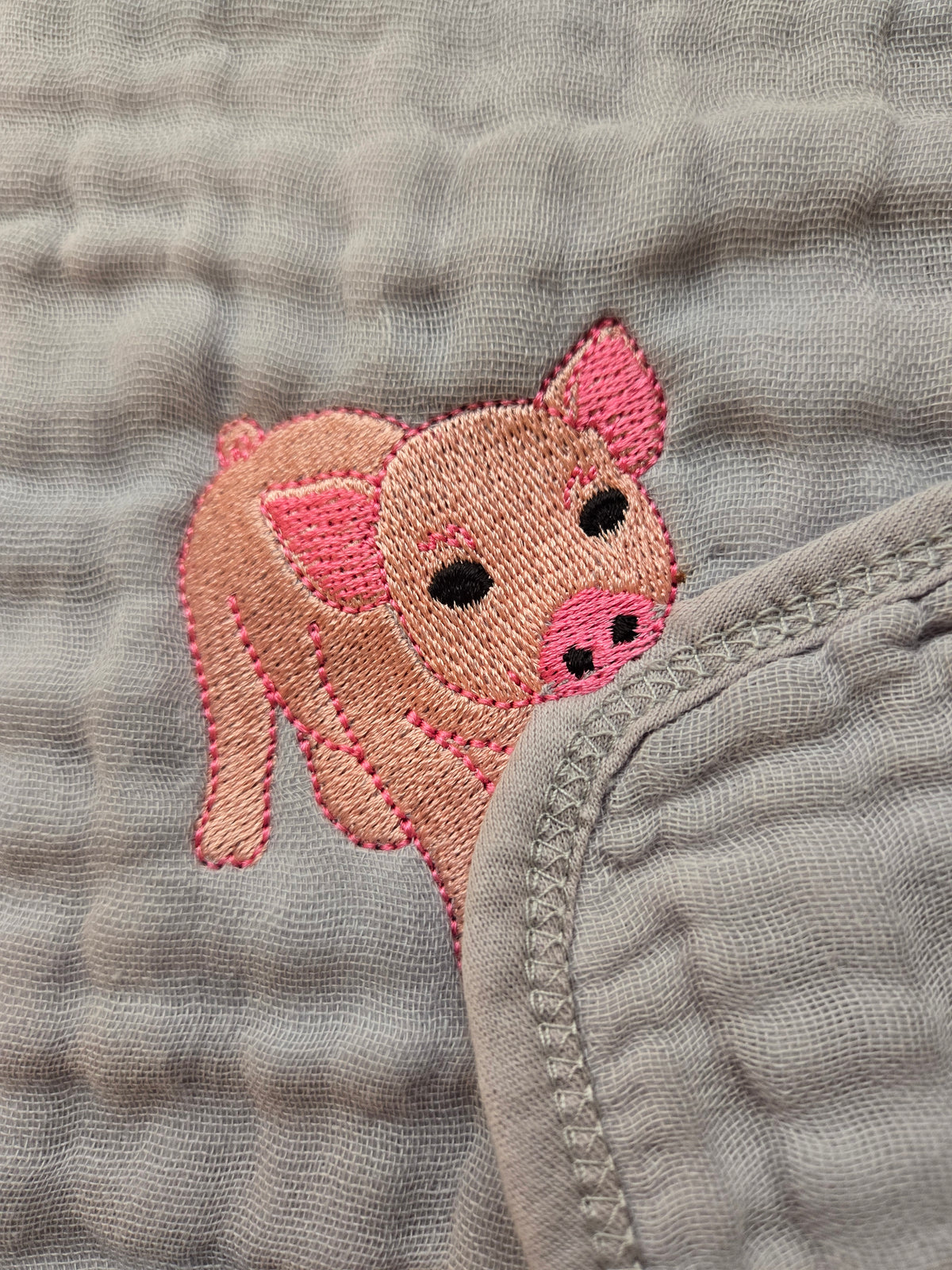 Custom Personalised Embroidered Tea Towel